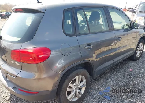 2014 Volkswagen Tiguan S from USA, damaged, VIN WVGAV3AX4EW503372